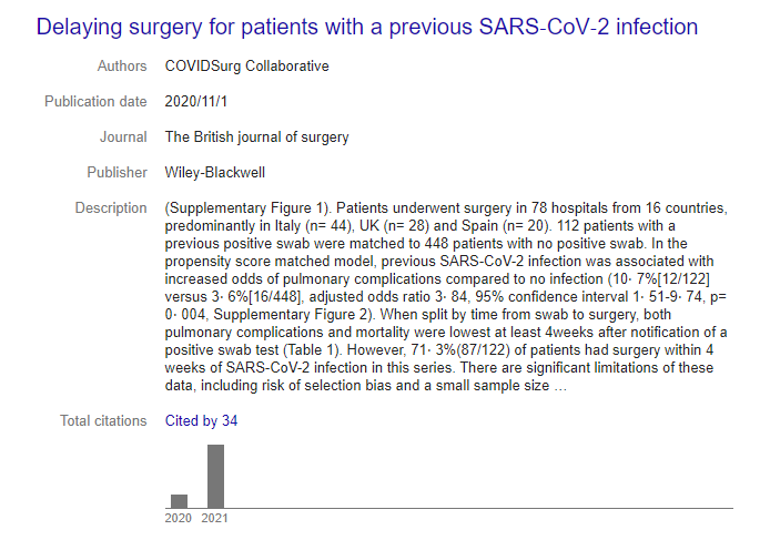 Cercetare - GlobalSurg